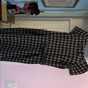 Houndstooth dress